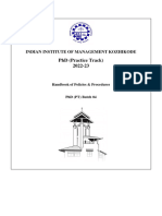 PHD (PT) Handbook 04 - 2022