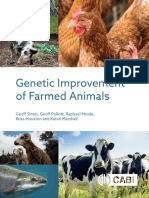 Geoff Simm, Geoff Pollott, Raphael A. Mrode, Ross Houston, Karen Marshall - Genetic Improvement of Farmed Animals-CABI (2020)