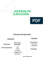 Procesos de Ejecución