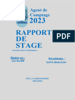 Rapport de Stage