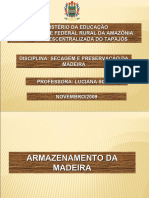 Aula 8 - ARMAZENAMENTO DA MADEIRA