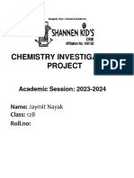 Chemistry Investigatory Project - Removed