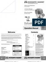 Mosquito Magnet Defender Instructions