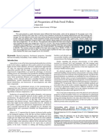 Physical and Mechanical Properties of Fish Feed Pellets 2157 7110.1000378