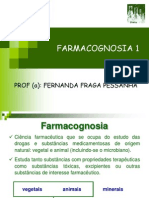 FARMACOGNOSIA 1 Aula