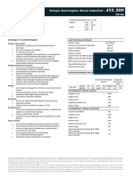 Groupe Électrogène Diesel Industriel - 50 HZ: Caractéristiques Générales KOHLER, Haute Qualité