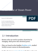 Ch.2.Regenerative Rankine Cycle With Closed Feed Water Heater