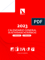 FADA Calendario Academico 2023