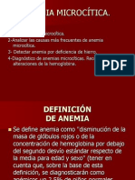 Anemia Microcítica