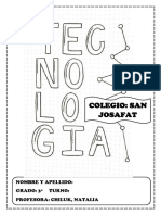 Cuadernillo de Tecnología 3 Grado TM-TT