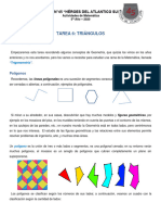 Matemática de 5to Año - Tarea 6 (Triángulos)