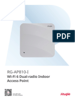 RG-AP810-I Wi-Fi 6 Dual-Radio Access Point Datasheet - For Preview - 09270949