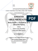 Ensayo Argumentativo