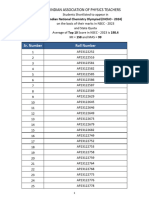 NSEC-2023 Final List