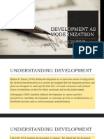 PPT3 Development As Modernizatiion