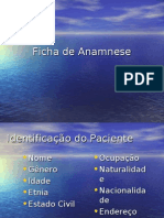 Ficha de Anamnese