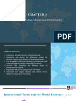 CHAPTER 4 International Trade Investment