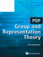 John D Vergados - Group and Representation Theory-World Scientific Publishing Company (2017)