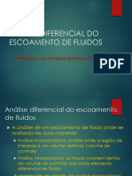 Análise Diferencial Do Escoamento de Fluidos