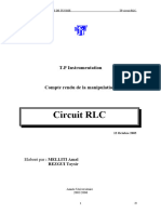 Circuit RLC: T.P Instrumentation