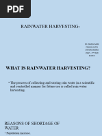 Rainwater Harvesting