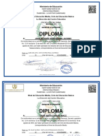 Diplomas de Tercero Basico 2019