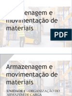 Armazenagem e Movimentação de Materiais - Slide 2022.1