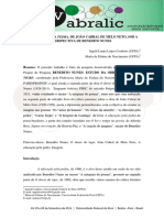 A Educação Pela Pedra, de João Cabral de Melo Neto, Sob A: Perspectiva de Benedito Nunes