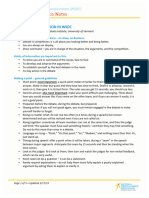 Dr. Sniders Reference Notes-Points of Information