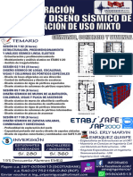 Estructuración, Análisis y Diseño Sísmico de Edificación de Uso Mixto