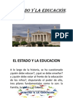 El Estado y La Educación