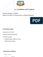 Rational Use of Abx-ICU