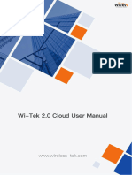 Wi-Tek 2.0 Cloud User Manual