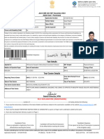 Csirnet - Ntaonline.in Frontend Web Advancecityintimationslip Admit-Card