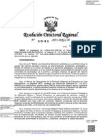 RDR #1641 2022 APROBAR Lineamientos para Implementación Modelo de Gestión Escolar Autónoma