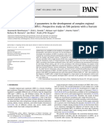 Demographic and Medical Parameters in The Development of Complex Regional Pain Syndrome