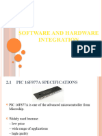 Software and Hardware Integration Student Handout