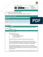 Lesson Plan Design Technology Grade 4