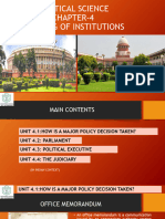 Working of Institutions PPT - Class 9