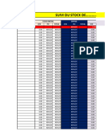 Suivi Des Stocks Par La Méthode CMUP. Nicolas