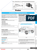 Freins: Caractéristiques