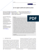 Evaluation of Eyebrow Position and Upper Eyelid Laxity After Endolift Laser Treatment