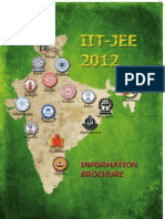 iitjee 2012 Information Brochure