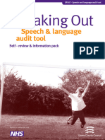 Speech and Language Self-Review and Information Pack