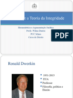 Dworkin e A Teoria Da Integridade