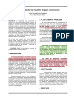 DISEÑO DE PLATAFORMA INDUSTRIAL DE PESO AUTOMATIZAADA - 2 Corte