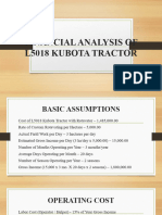 2-Financial Analysis of l5018 Kubota Tractor