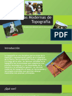 Técnicas Modernas de Topografía