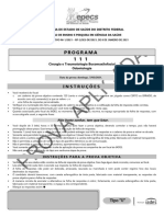 111 - Cirurgia e Traumatologia Bucomaxilofacial