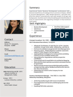 Amita Awasthi CV